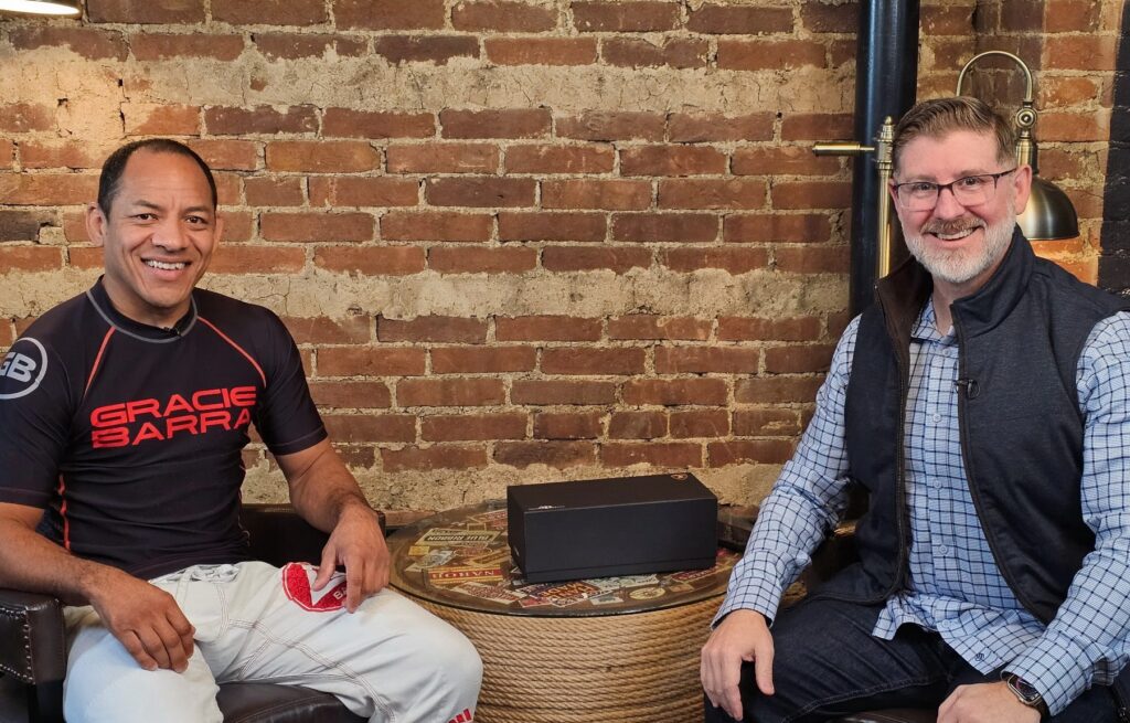 Charles Gomes and Ted Adair at The Outpost in Leesburg, VA for The Oak Lines Podcast