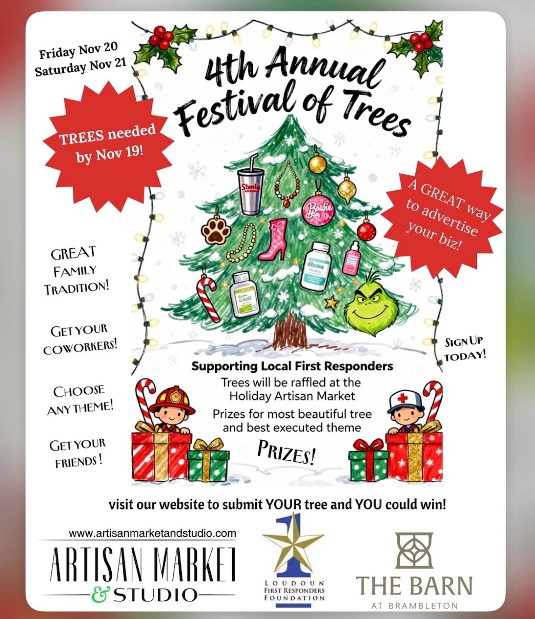 Festival of Trees at the Barn
