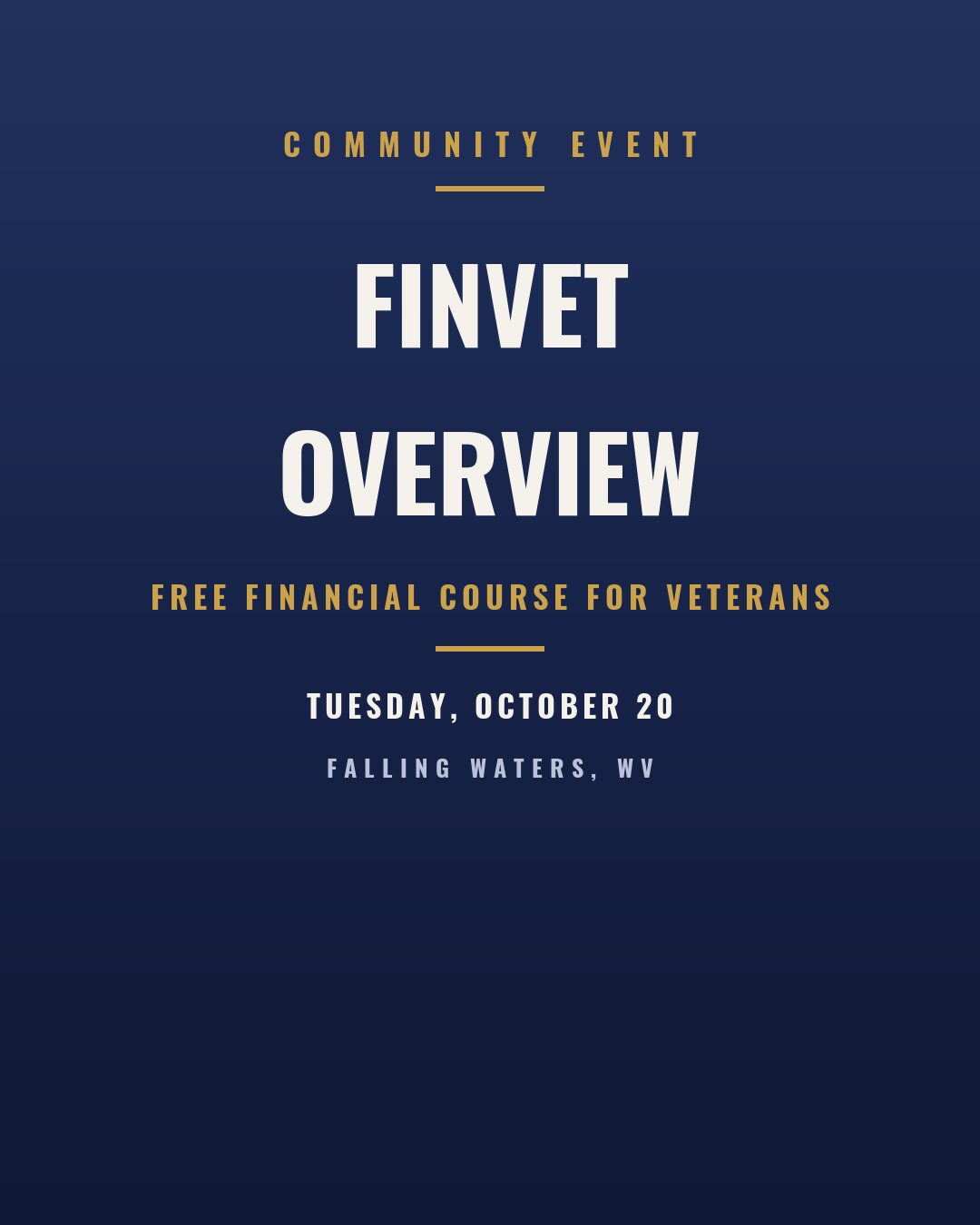 FINVET Overview Course